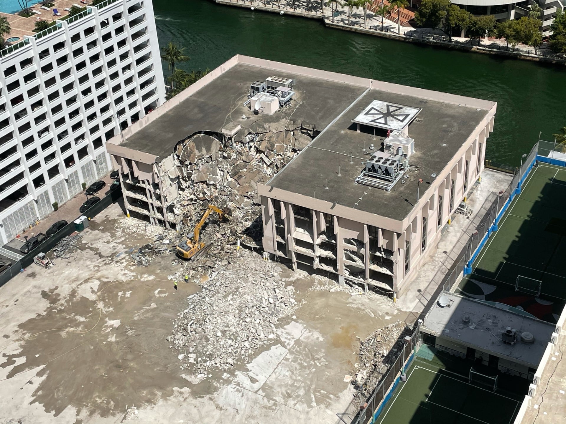 Demolition Continues At Baccarat Residences Brickell Site